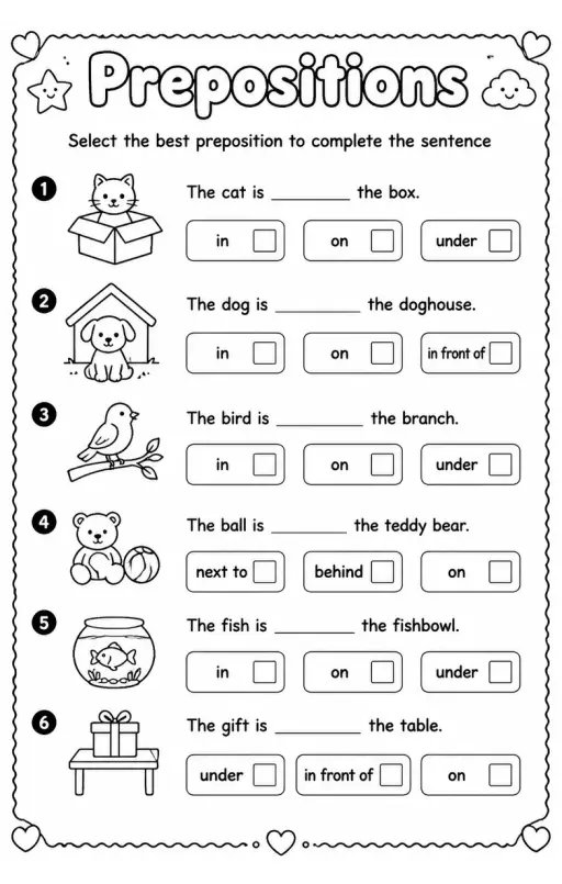 Select the best preposition to complete the sentence