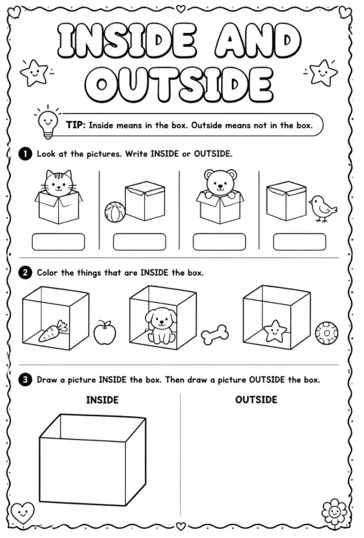 Inside and outside