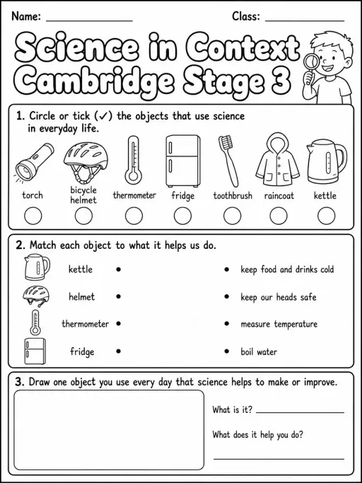 Science in Context Cambridge Stage 3
