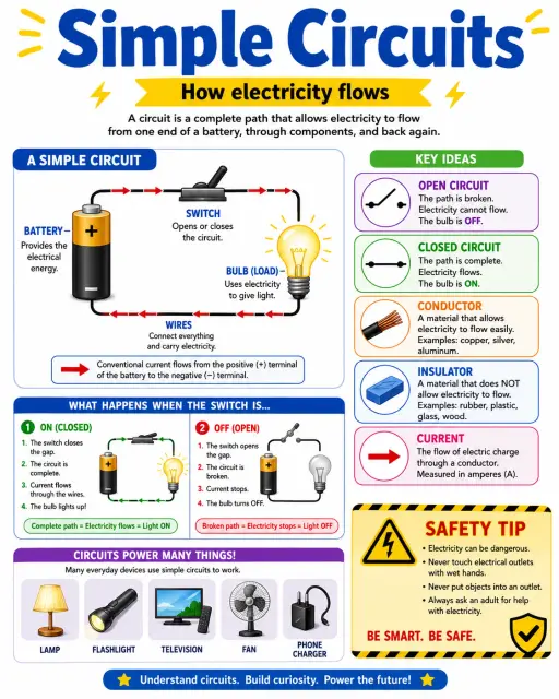 Simple Circuits Infographic