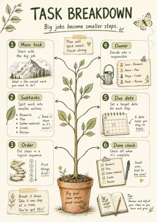 Project goals Project Planning Infographic