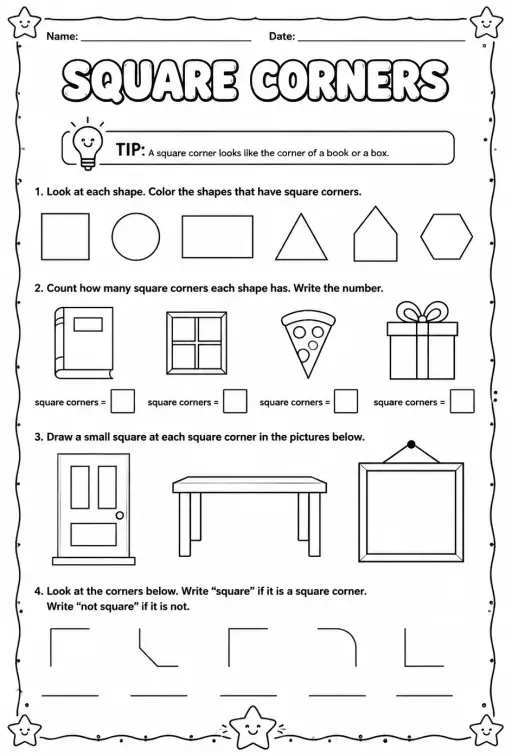 Square corners