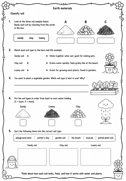 Classify soil