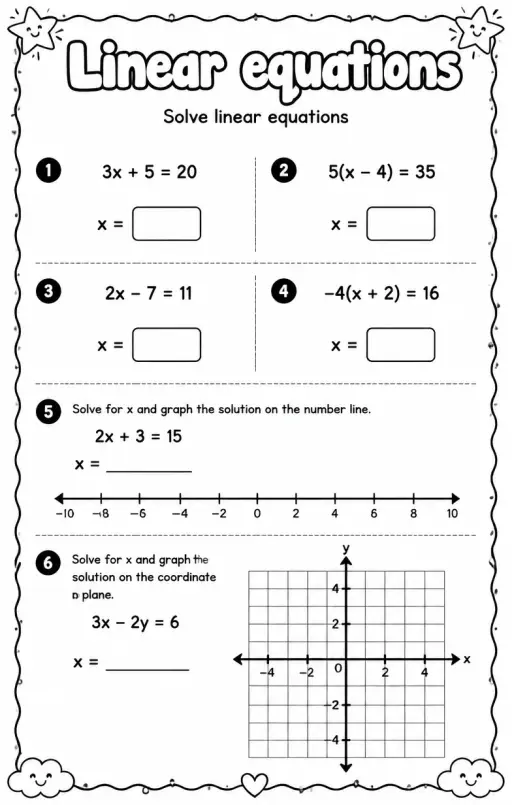 Solve linear equations