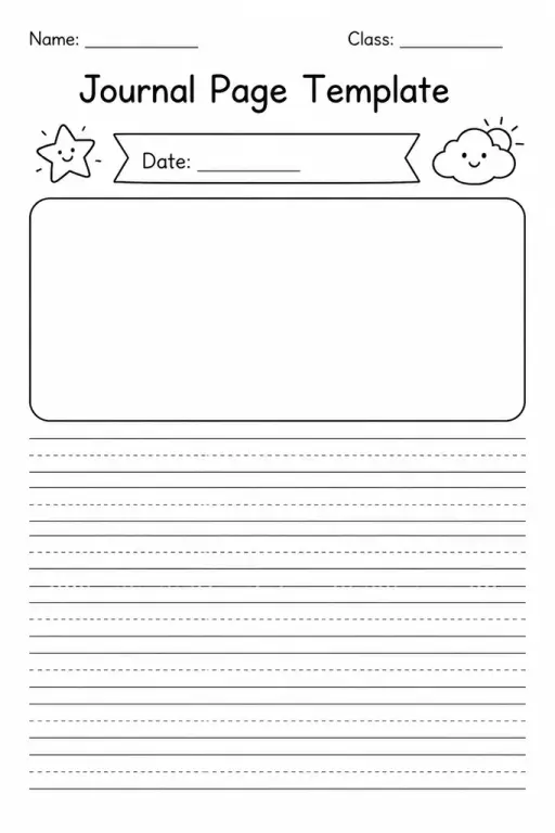 Journal Page Template