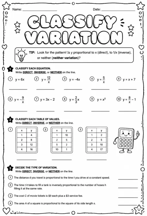 Classify variation