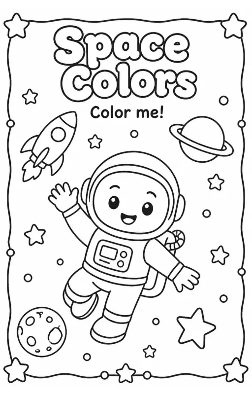 Color Recognition Coloring Pages Pack 4