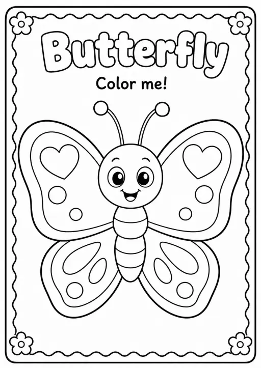 Butterfly Coloring Pages