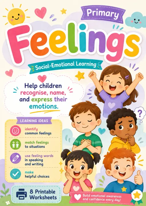 Feelings Worksheet Pack