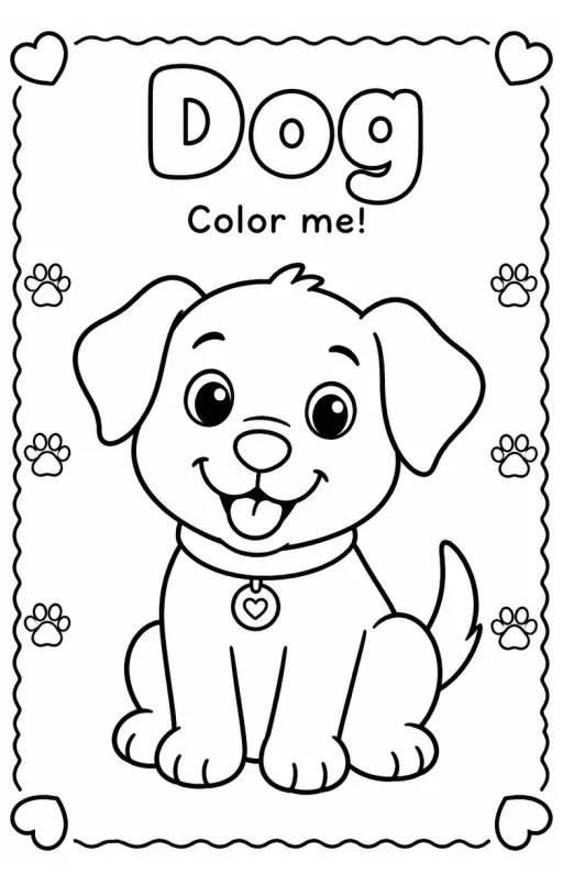 Dog Coloring Pages