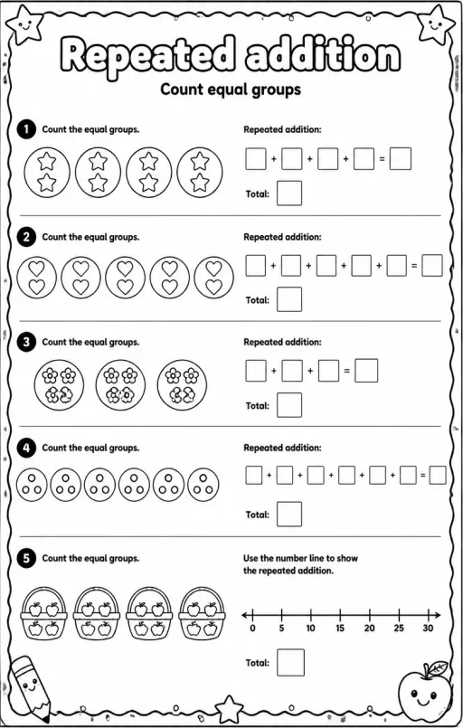 Count equal groups