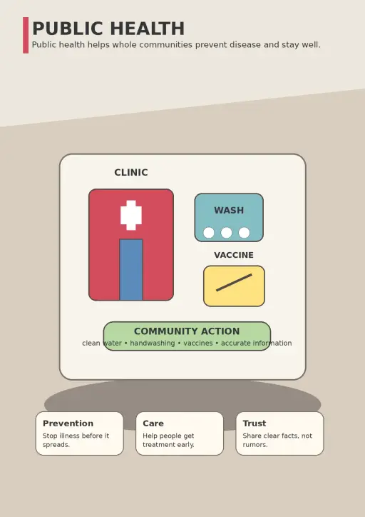 Public health Global Issues Infographic