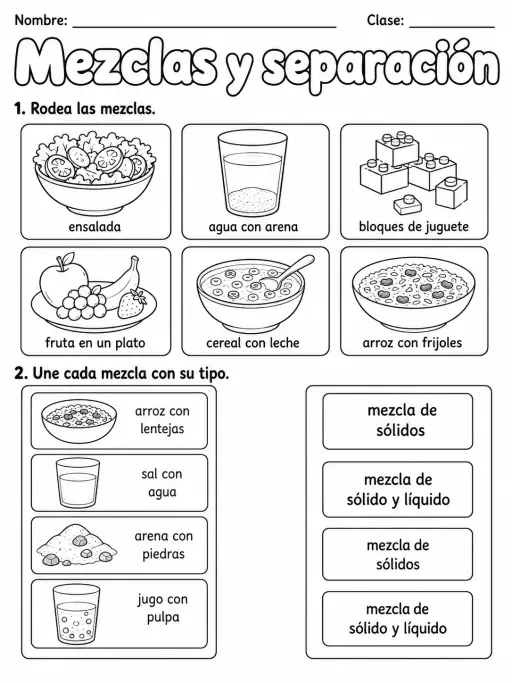 2.º grado - animales y hábitats - Paquete de fichas