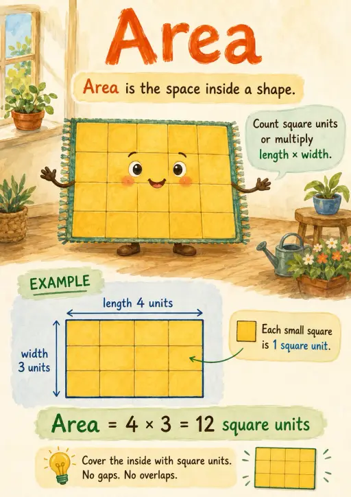 Area Measurement Infographic