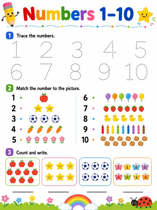 Numbers 1-10
