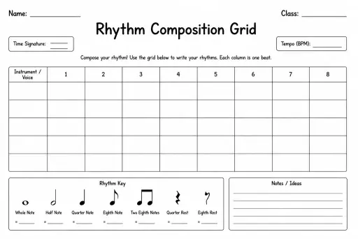 Rhythm Composition Grid