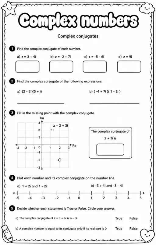 Complex conjugates