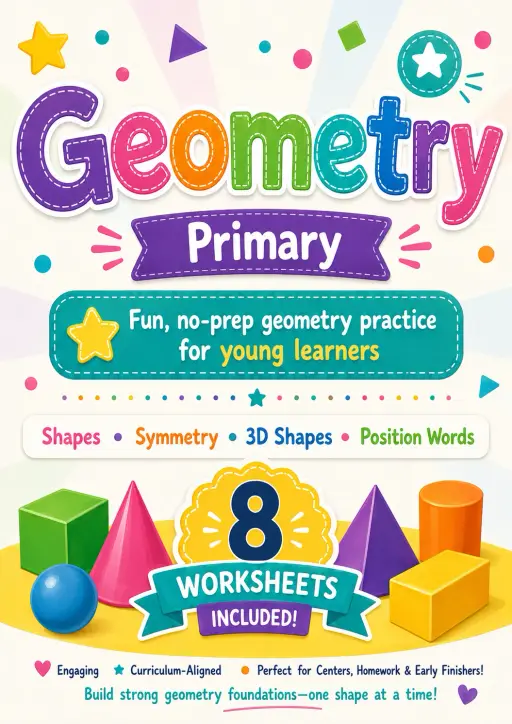 Geometry Worksheet Pack
