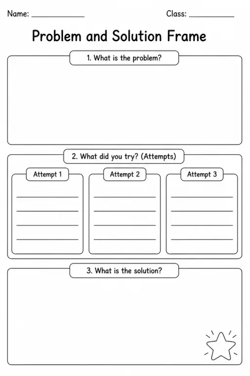 Problem and Solution Frame