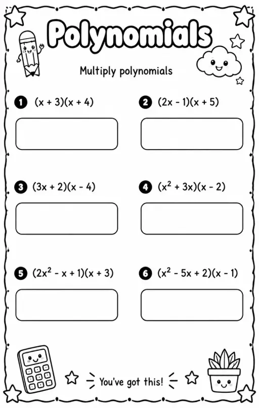 Multiply polynomials