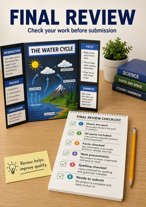Final Review Project Planning Infographic