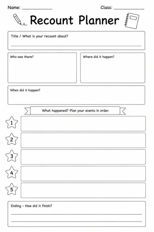 Recount Planner