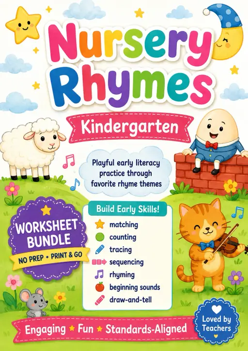 Nursery Rhymes Worksheet Pack