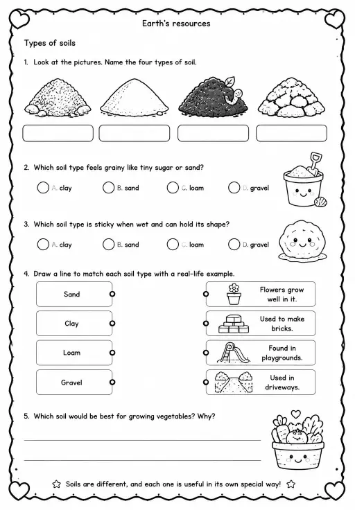 Types of soils