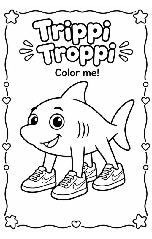 Trippi Troppi Coloring Pages