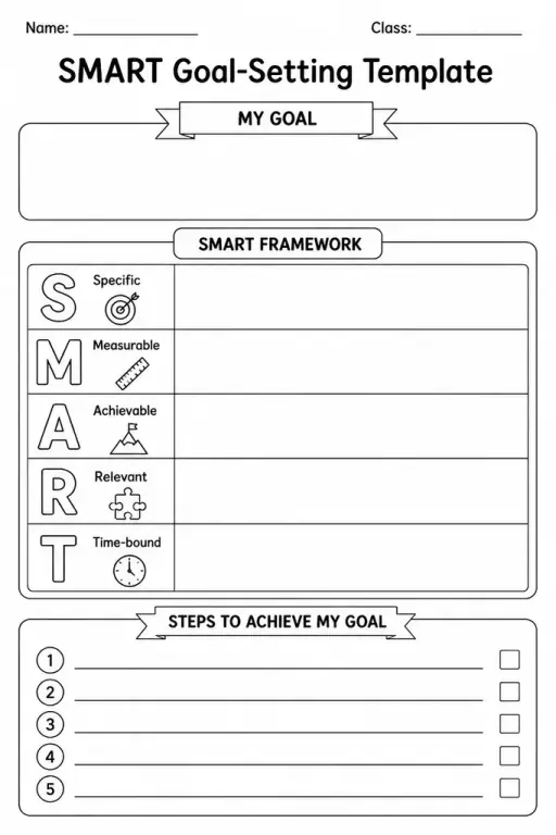 SMART Goal-Setting Template