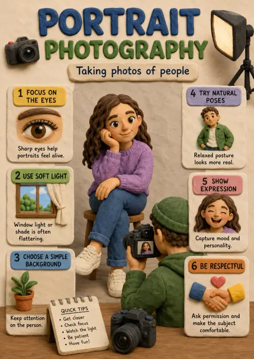 Portrait Photography Infographic