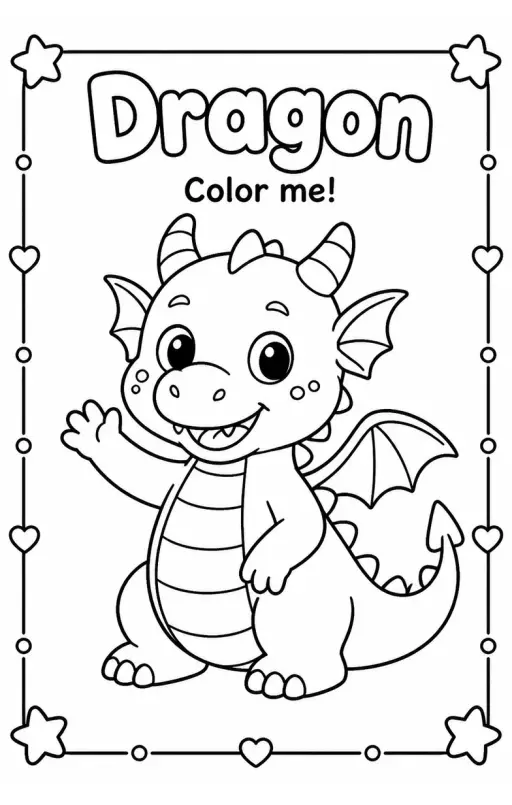 Dragon Coloring Pages