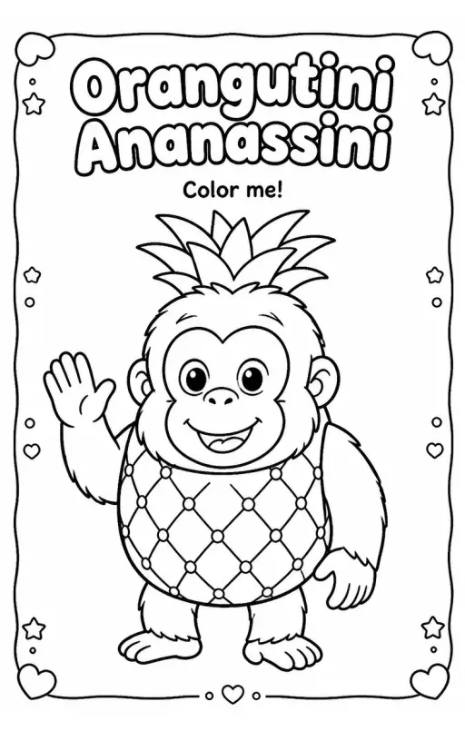 Brainrot Meme Coloring Pages Pack 3