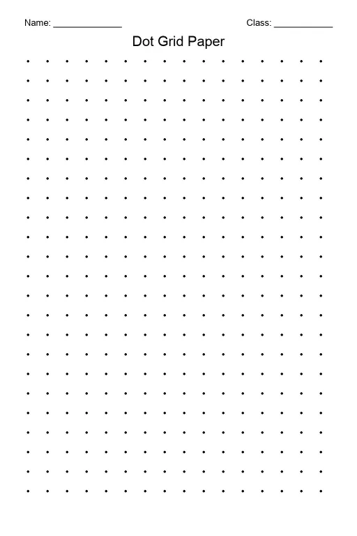 Dot Grid Paper