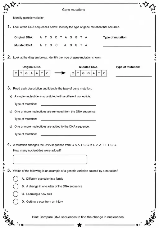 Identify genetic variation