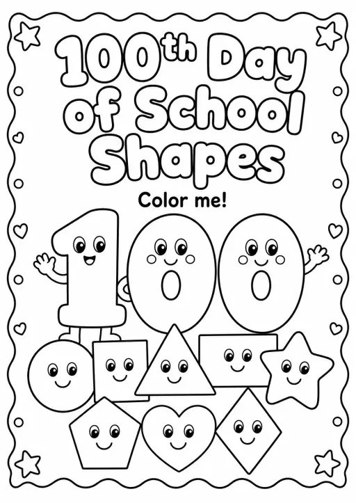 Early Math Coloring Pages Pack 1