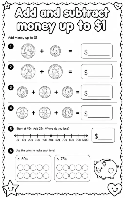 Add money up to $1