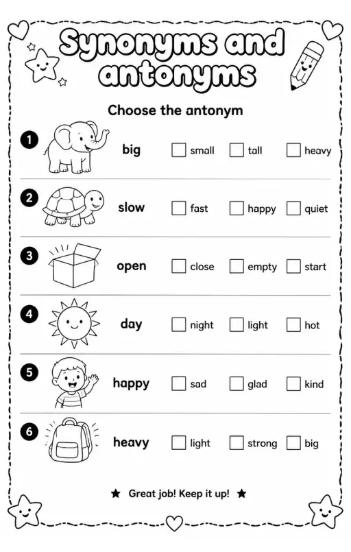 Choose the antonym