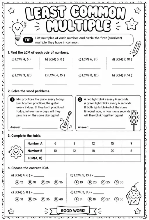 Least common multiple