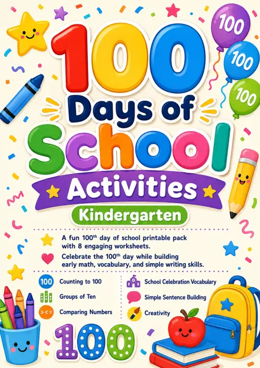 100 Days of School Activities