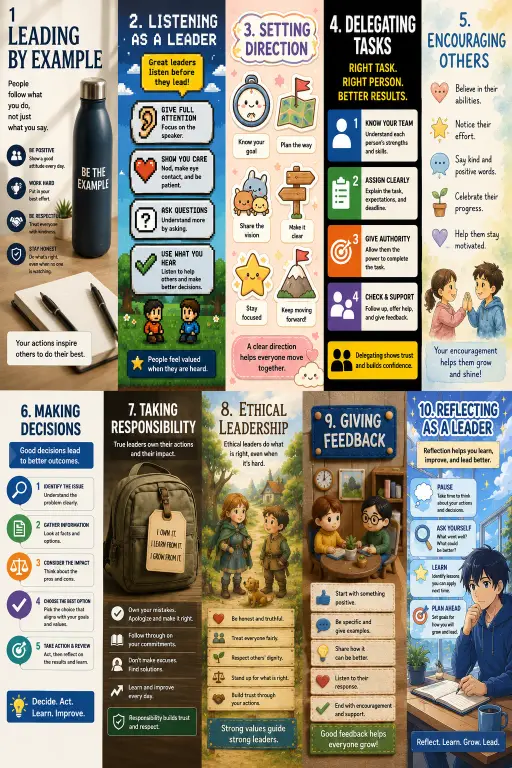 2. Listening As a Leader Leadership Infographic