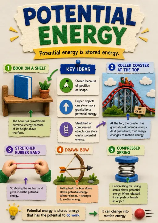 Potential Energy Infographic
