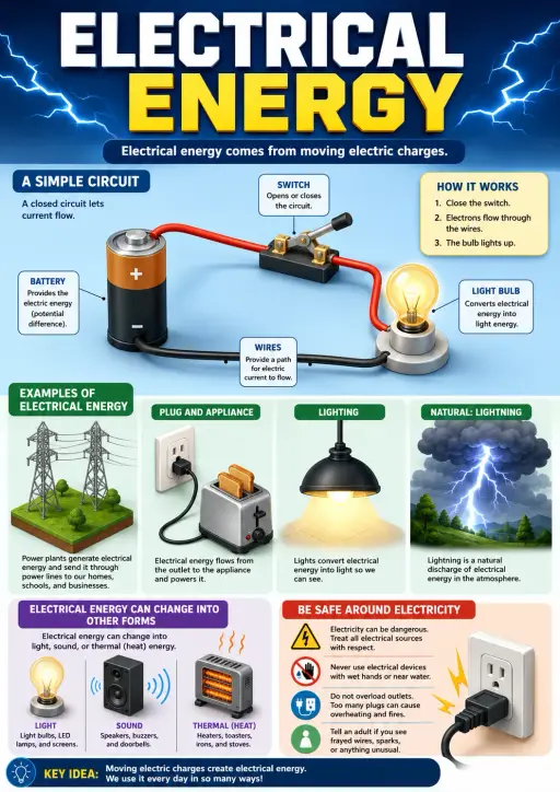 Electrical Energy Infographic