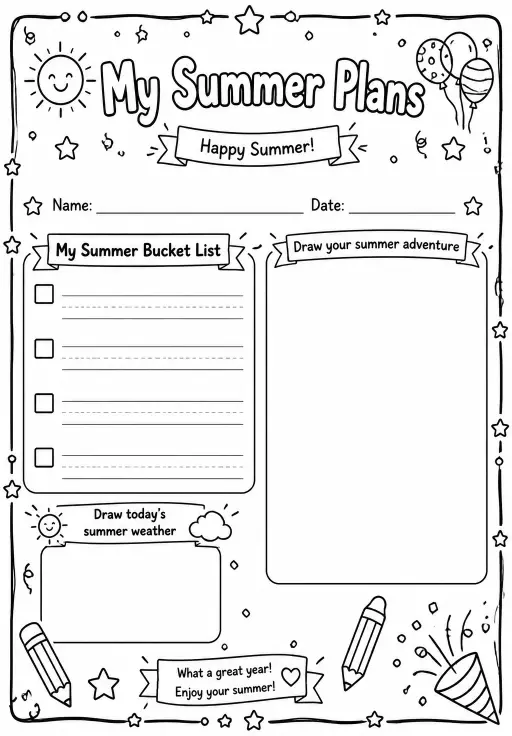 My Summer Plans