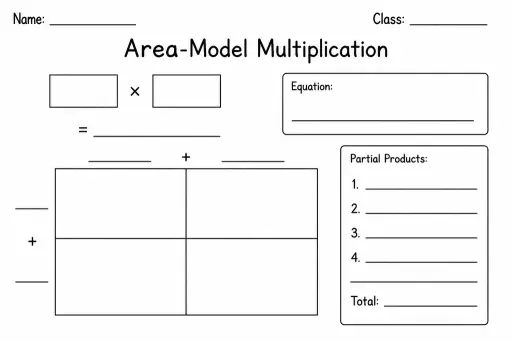 Area-Model Multiplication