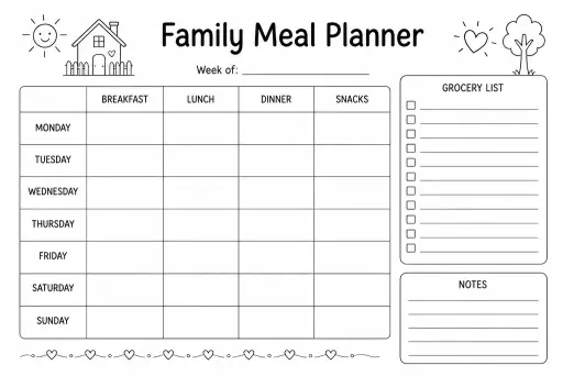 Family Meal Planner