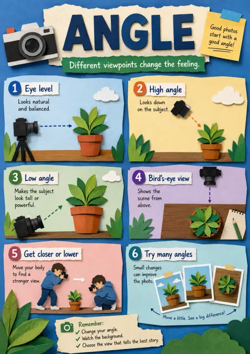 Angle Photography Infographic