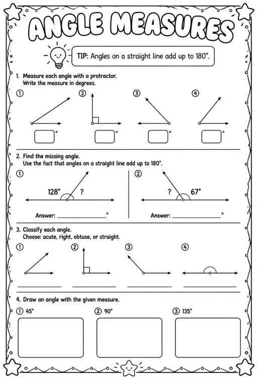 Angle measures