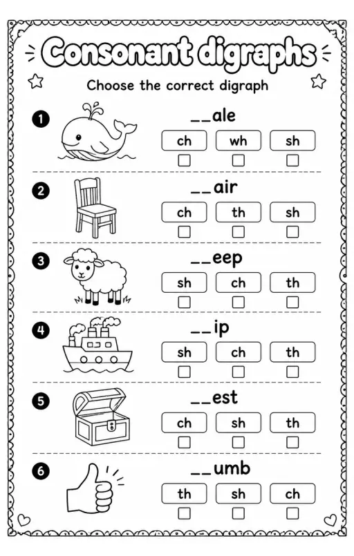 Choose the correct digraph