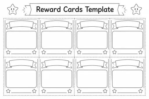 Reward Cards Template